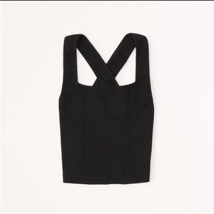 ❤️‍🔥Elevated Ribbed Crossback Tank